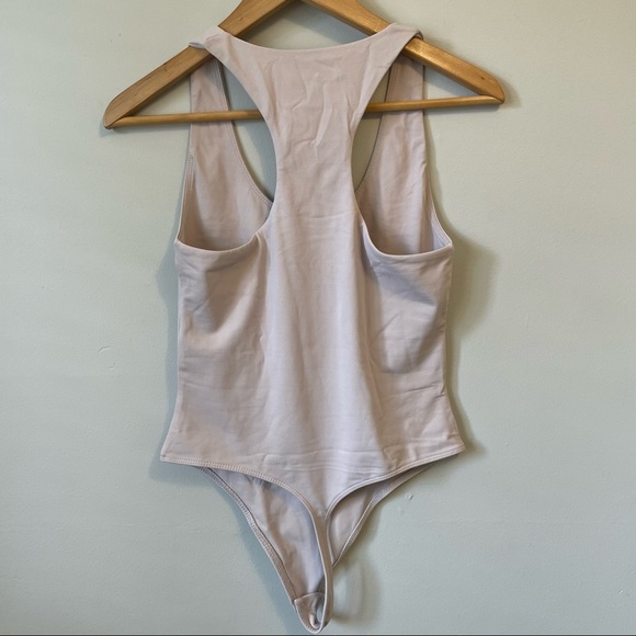 Lavender Scoop Neck Racerback Babaton Bodysuit - Picture 2 of 5